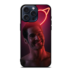 LUCIFER LOVE GLOW LAMP iPhone 15 Pro Max Case Cover