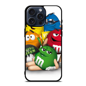 M&M'S CHOCOLATE MASCOT ALL iPhone 15 Pro Max Case Cover