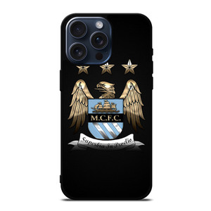 MANCHESTER CITY LOGO 2 iPhone 15 Pro Max Case Cover