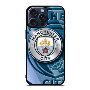 MANCHESTER CITY LOGO iPhone 15 Pro Max Case Cover MANCHESTER CITY LOGO iPhone 15 Pro Max Case Cover