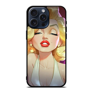 MARILYN MONROE SEXY CARTOON iPhone 15 Pro Max Case Cover