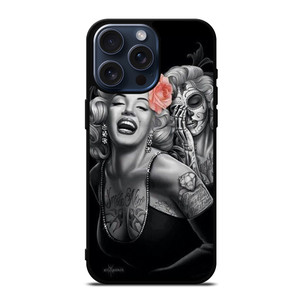 MARILYN MONROE TATTOO iPhone 15 Pro Max Case Cover MARILYN MONROE TATTOO iPhone 15 Pro Max Case Cover