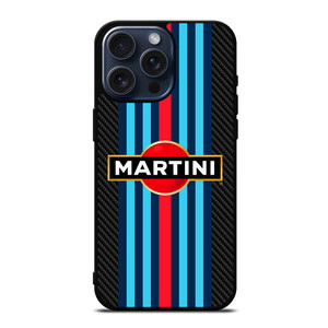MARTINI RACING TEAM CARBON iPhone 15 Pro Max Case Cover
