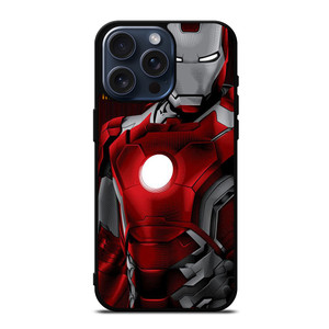 MARVEL IRONMAN STRAIGHT POTRAIT LINE iPhone 15 Pro Max Case Cover