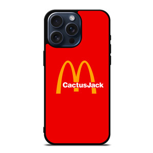 MCDONALDS CACTUS JACK TRAVIS SCOTT iPhone 15 Pro Max Case Cover
