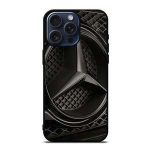 MERCEDES BENZ LOGO BLACK ICON iPhone 15 Pro Max Case Cover