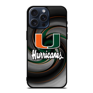 MIAMI HURRICANES ICON iPhone 15 Pro Max Case Cover