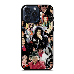 MICHAEL JACKSON COLLAGE iPhone 15 Pro Max Case Cover