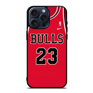 MICHAEL JORDAN CHICAGO BULLS 23 JERSEY iPhone 15 Pro Max Case Cover