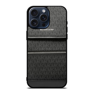 MICHAEL KORS MK LOGO BACKPACK BLACK BAG iPhone 15 Pro Max Case Cover