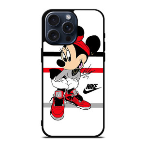 MICKEY MOUSE NIKE AIR JORDAN iPhone 15 Pro Max Case Cover MICKEY MOUSE NIKE AIR JORDAN iPhone 15 Pro Max Case Cover