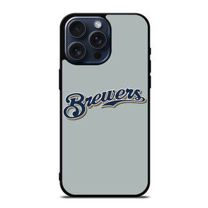 MILWAUKEE BREWERS LOGO BASEBALL TEAM iPhone 15 Pro Max Case Cover