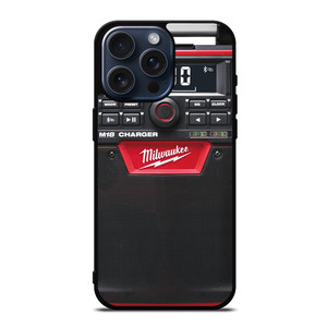 MILWAUKEE JOBSITE RADIO M18 iPhone 15 Pro Max Case Cover MILWAUKEE JOBSITE RADIO M18 iPhone 15 Pro Max Case Cover