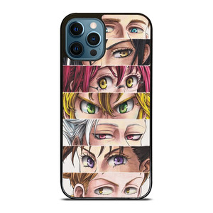 7 SEVEN DEADLY SINS ANIME EYE CHARACTER iPhone 12 Pro Max Case Cover