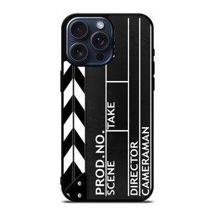 MOVIE CLAPPER BOARD iPhone 15 Pro Max Case Cover