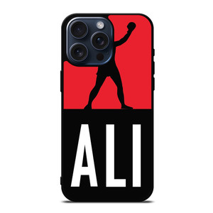MUHAMMAD ALI BOXER SILHOUETTE iPhone 15 Pro Max Case Cover
