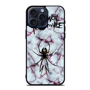 MY CHEMICAL ROMANCE MARBLE LOGO iPhone 15 Pro Max Case Cover