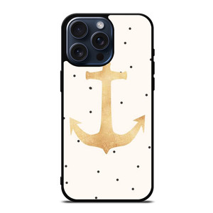 NAUTICAL ANCHOR POLKADOT iPhone 15 Pro Max Case Cover NAUTICAL ANCHOR POLKADOT iPhone 15 Pro Max Case Cover