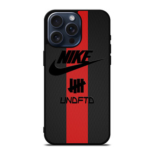 NIKE X UNDEFEATED LOGO iPhone 15 Pro Max Case Cover NIKE X UNDEFEATED LOGO iPhone 15 Pro Max Case Cover