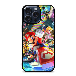 NINTENDO SUPER MARIO KART GAMES iPhone 15 Pro Max Case Cover