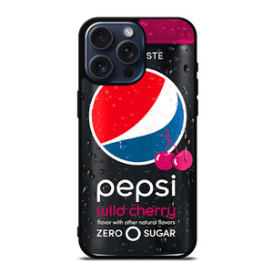 PEPSI WILD CHERRY LOGO iPhone 15 Pro Max Case Cover