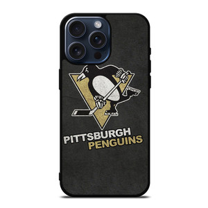 PITTSBURGH PENGUINS NHL iPhone 15 Pro Max Case Cover