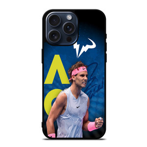 RAFAEL NADAL TENNIS SIGNATURE LOGO iPhone 15 Pro Max Case Cover