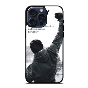 ROCKY BALBOA QUOTES iPhone 15 Pro Max Case Cover ROCKY BALBOA QUOTES iPhone 15 Pro Max Case Cover