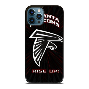 ATLANTA FALCONS RISE UP LOGO iPhone 12 Pro Max Case Cover