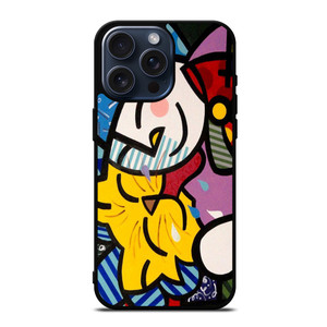 ROMERO BRITTO iPhone 15 Pro Max Case Cover ROMERO BRITTO iPhone 15 Pro Max Case Cover