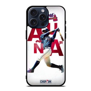 RONALD ACUNA JR ATLANTA BRAVES BASEBALL iPhone 15 Pro Max Case Cover