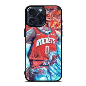 RUSSELL WESTBROOK HOUSTON ROCKETS iPhone 15 Pro Max Case Cover RUSSELL WESTBROOK HOUSTON ROCKETS iPhone 15 Pro Max Case Cover