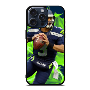 RUSSELL WILSON SEATTLE SEAHAWK NFL iPhone 15 Pro Max Case Cover