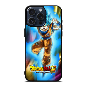 SAIYAN BLUE GOKU DRAGON BALL SUPER iPhone 15 Pro Max Case Cover