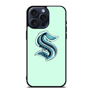 SEATTLE KRAKEN LOGO HOCKEY TEAM iPhone 15 Pro Max Case Cover