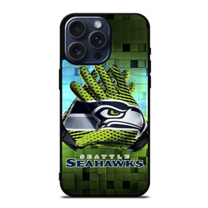 SEATTLE SEAHAWKS FOOTBALL LOGO iPhone 15 Pro Max Case Cover
