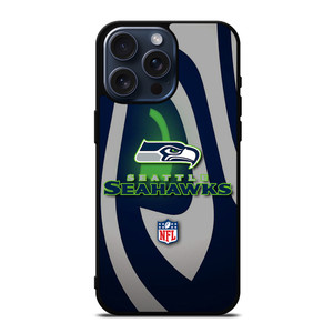 SEATTLE SEAHAWKS NFL TEAM LOGO iPhone 15 Pro Max Case Cover