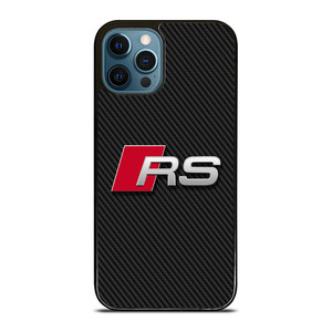 AUDI RS CARBON LOGO iPhone 12 Pro Max Case Cover