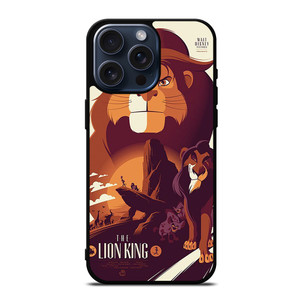 SIMBA LION KING CARTOON iPhone 15 Pro Max Case Cover