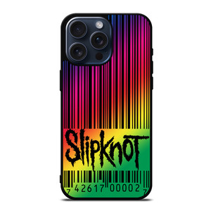 SLIPKNOT BARCODE iPhone 15 Pro Max Case Cover