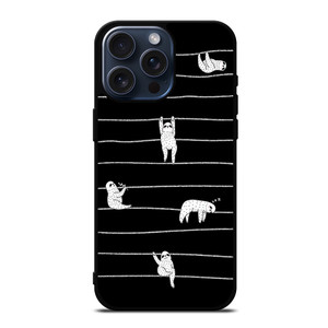 SLOTH KOALA STRIPE iPhone 15 Pro Max Case Cover
