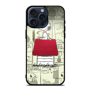 SNOOPY COMIC iPhone 15 Pro Max Case Cover