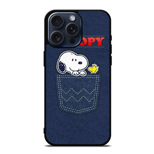 SNOOPY IN POCKET CARTOON iPhone 15 Pro Max Case Cover SNOOPY IN POCKET CARTOON iPhone 15 Pro Max Case Cover