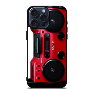 SONY BOOMBOX JOBSITE RADIO iPhone 15 Pro Max Case Cover