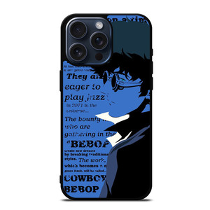 SPIKE SPIEGEL ANIME COWBOY BEBOP iPhone 15 Pro Max Case Cover