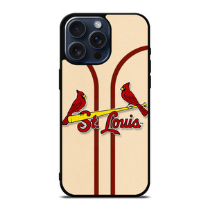 ST LOUIS CARDINALS LOGO BASEBALL TEAM JERSEY iPhone 15 Pro Max Case Cover