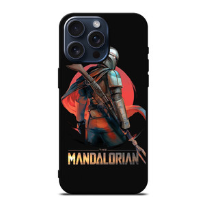 STAR WARS THE MANDALORIAN ART  iPhone 15 Pro Max Case Cover
