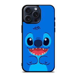 STITCH BLUE CARTOON CHARACTER iPhone 15 Pro Max Case Cover