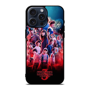 STRANGER THINGS 3 POSTER iPhone 15 Pro Max Case Cover
