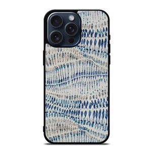 STRETCHED WAVY CHIFFON FABRIC iPhone 15 Pro Max Case Cover